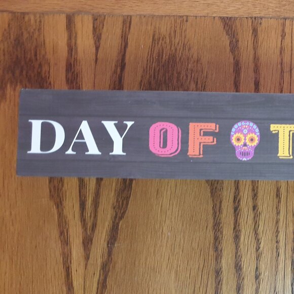 Day Of The Dead Sticker Books & Wood Block Decor Dia De Los Muertos Sugar Skull - Picture 5 of 9